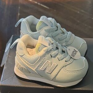 New Balance Kids Shoes in Light Blue